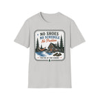 No Shoes No Schedule No Problem Graphic Tee