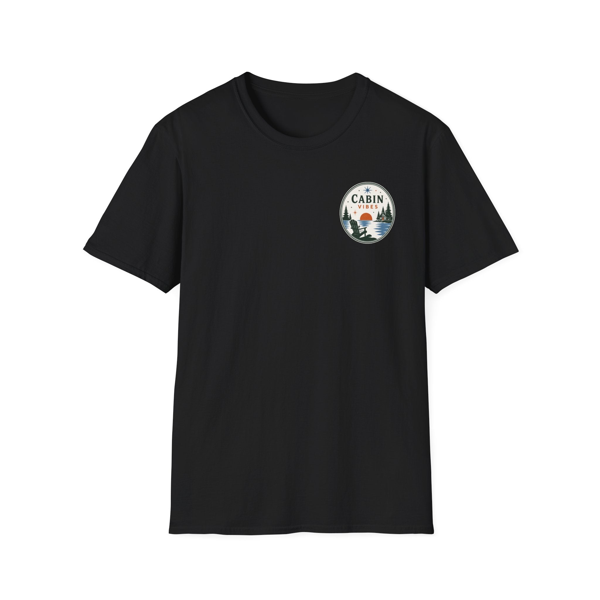 Cabin Vibes Graphic Badge Tee