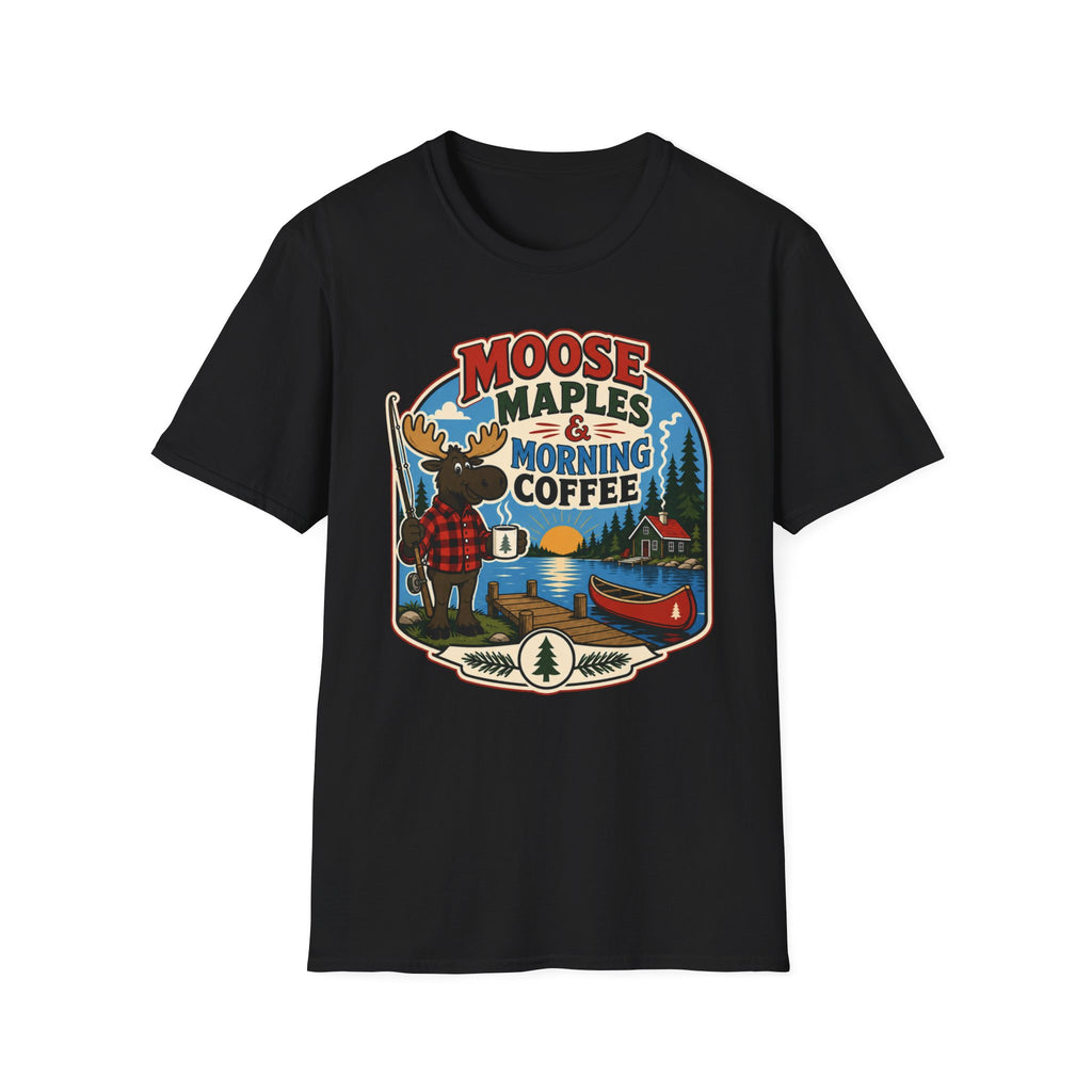 Moose, Maples & Morning Coffee Graphic Tee