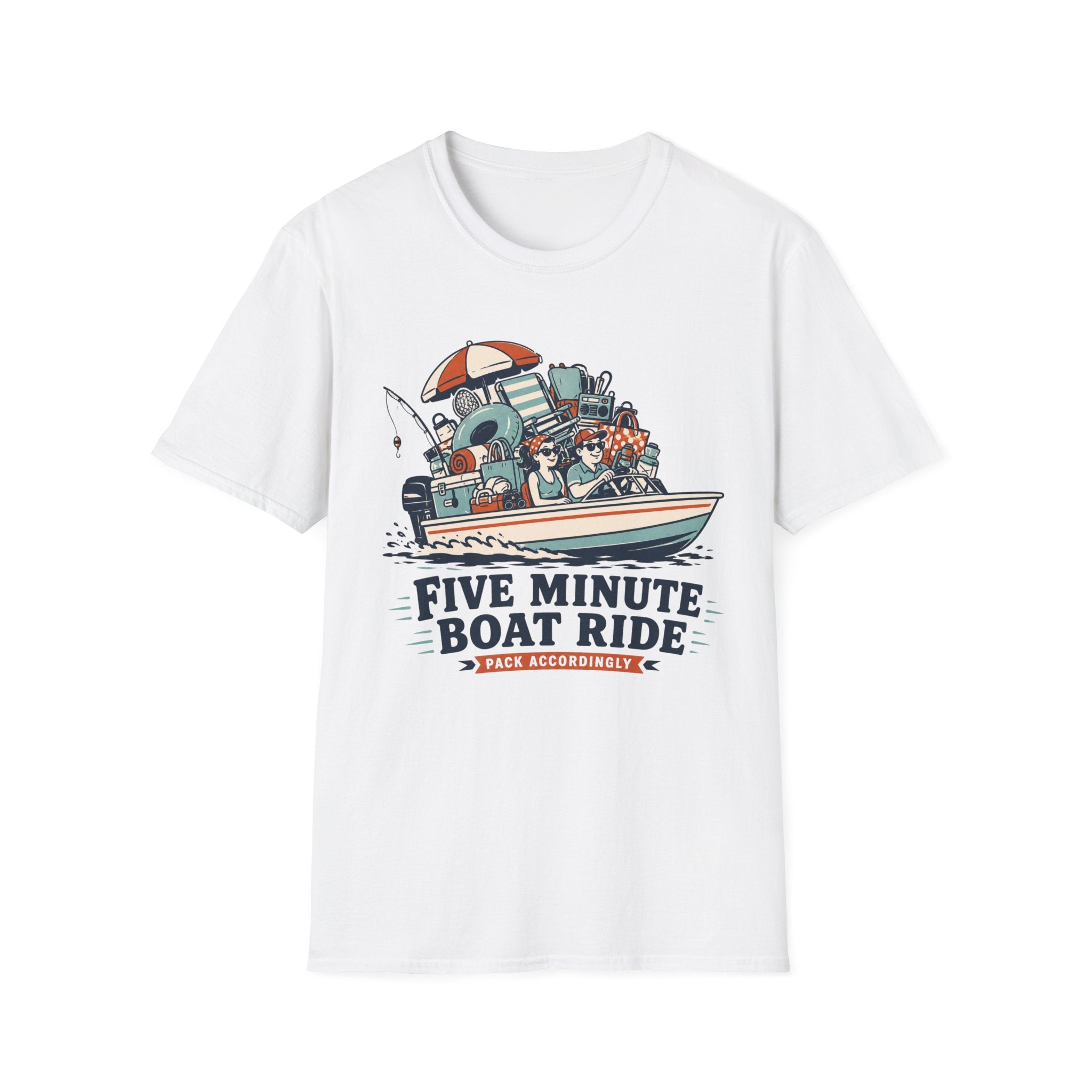 Five Minute Boat Ride Graphic Tee