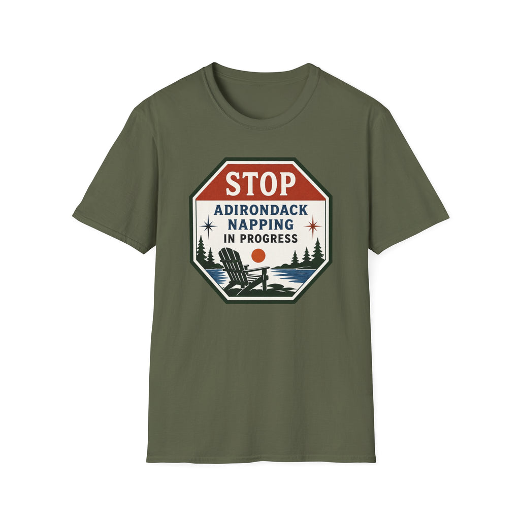 Stop Adirondack Napping Graphic Tee