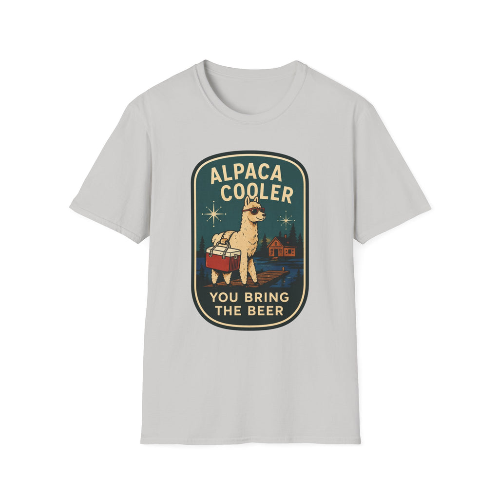 Alpaca Cooler You Bring the Beer Graphic Tee