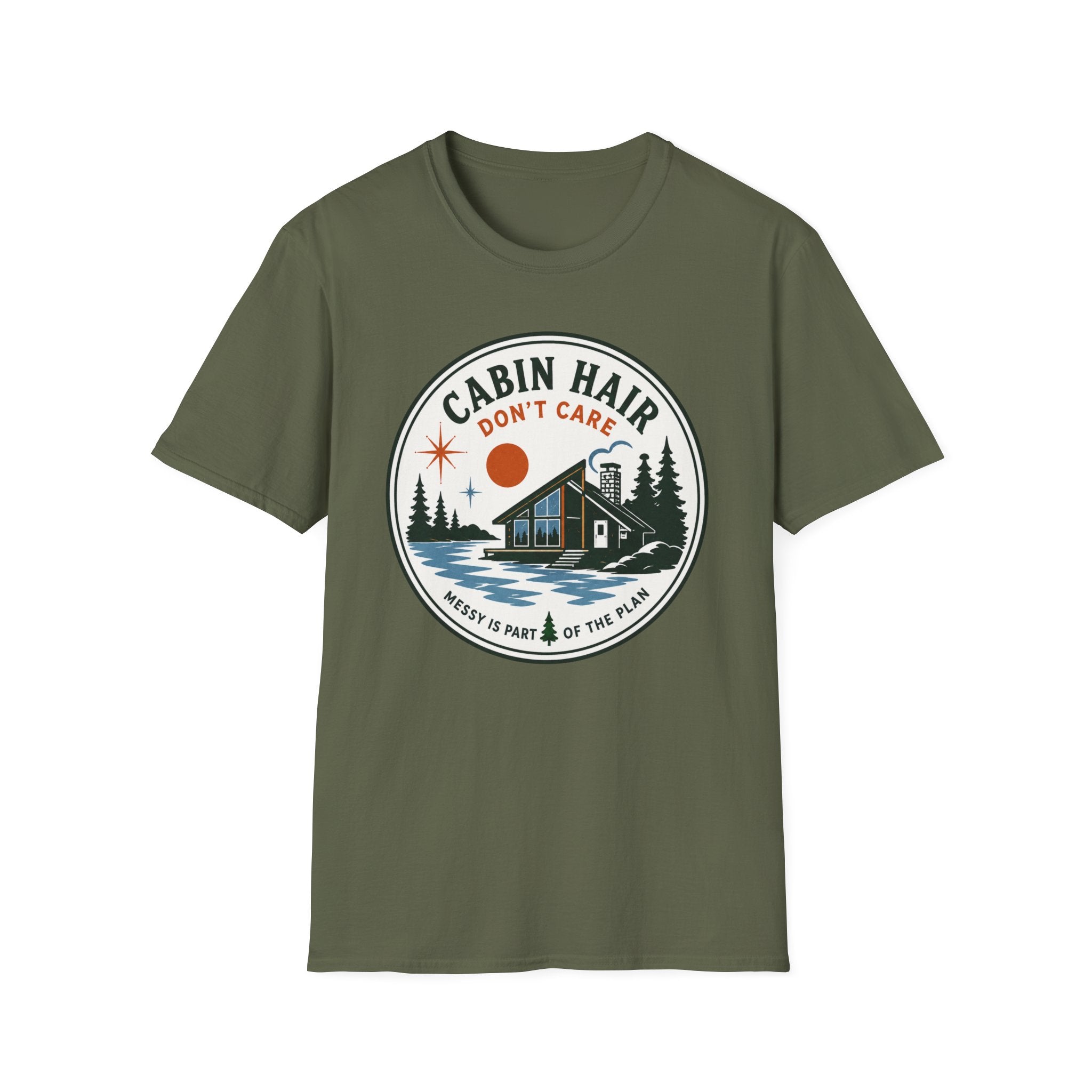 Cabin Hair Don't Care Graphic Tee