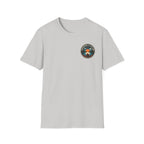 Adventure Is Calling Answer At The Lake Graphic Badge Tee