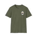 Cabin Retreat Graphic Badge Tee