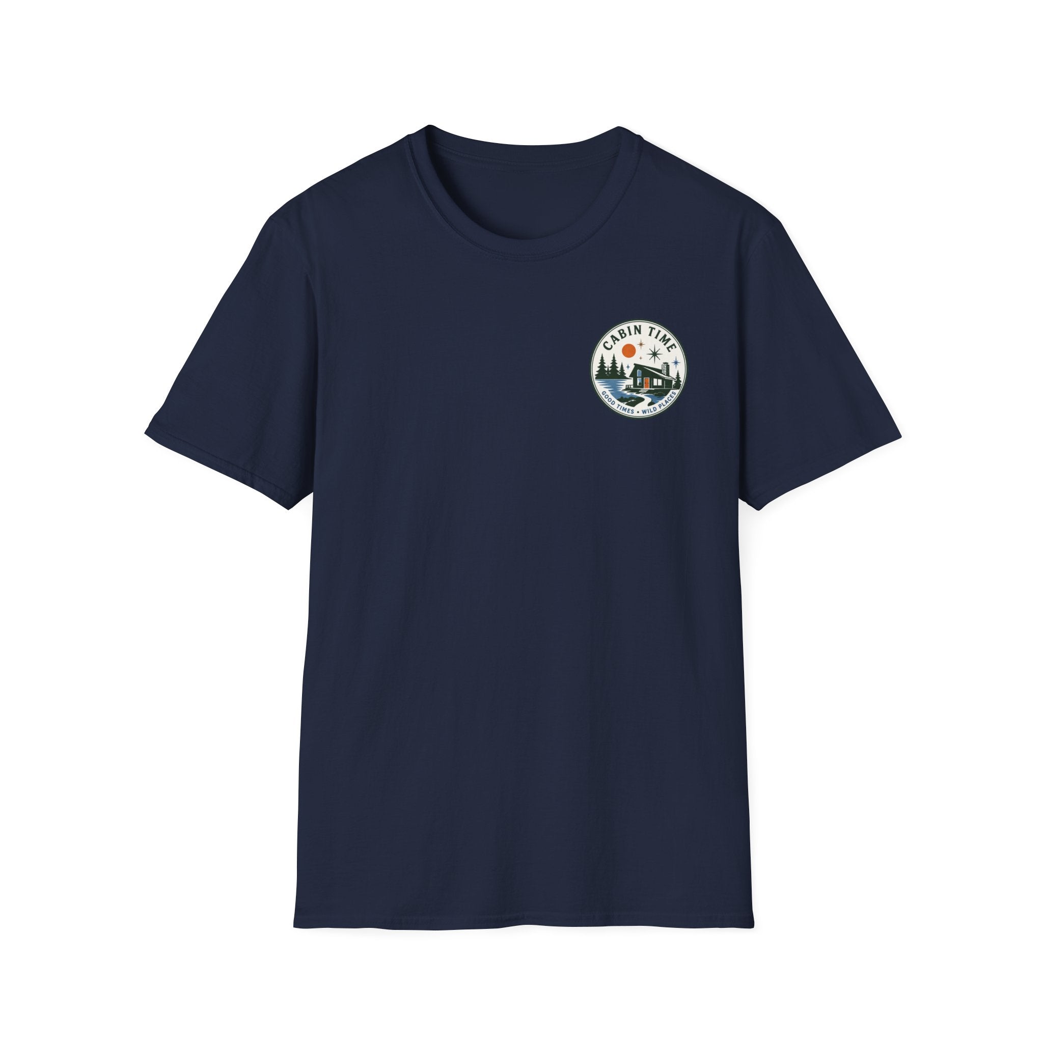 Cabin Time Graphic Badge Tee