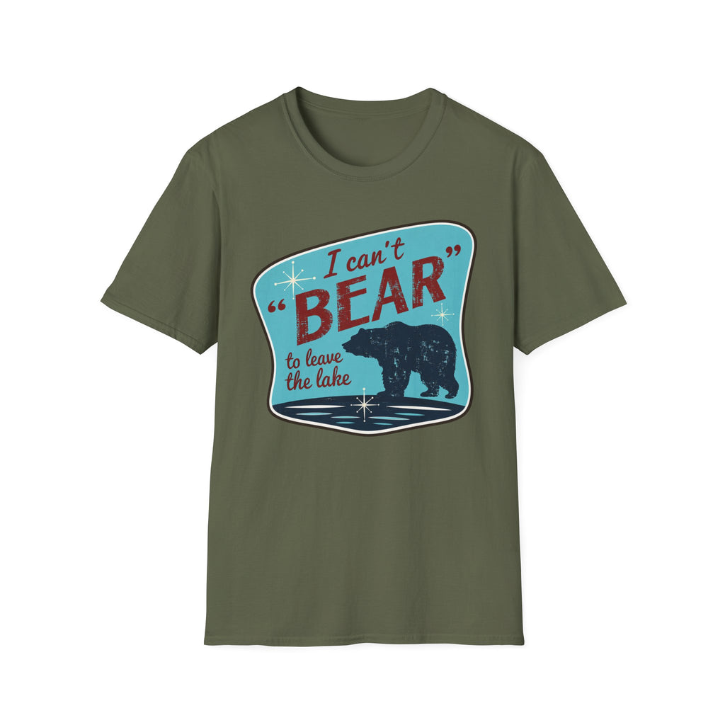I Can't 'Bear' to Leave the Lake Graphic Tee