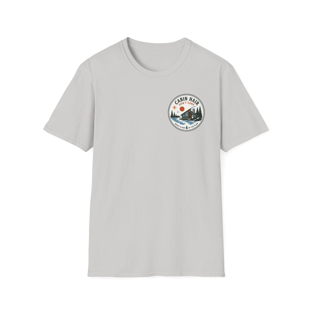 Cabin Hair Don't Care Graphic Badge Tee