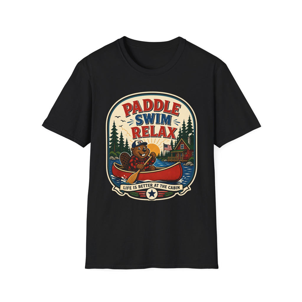 Paddle Swim Relax Graphic Tee