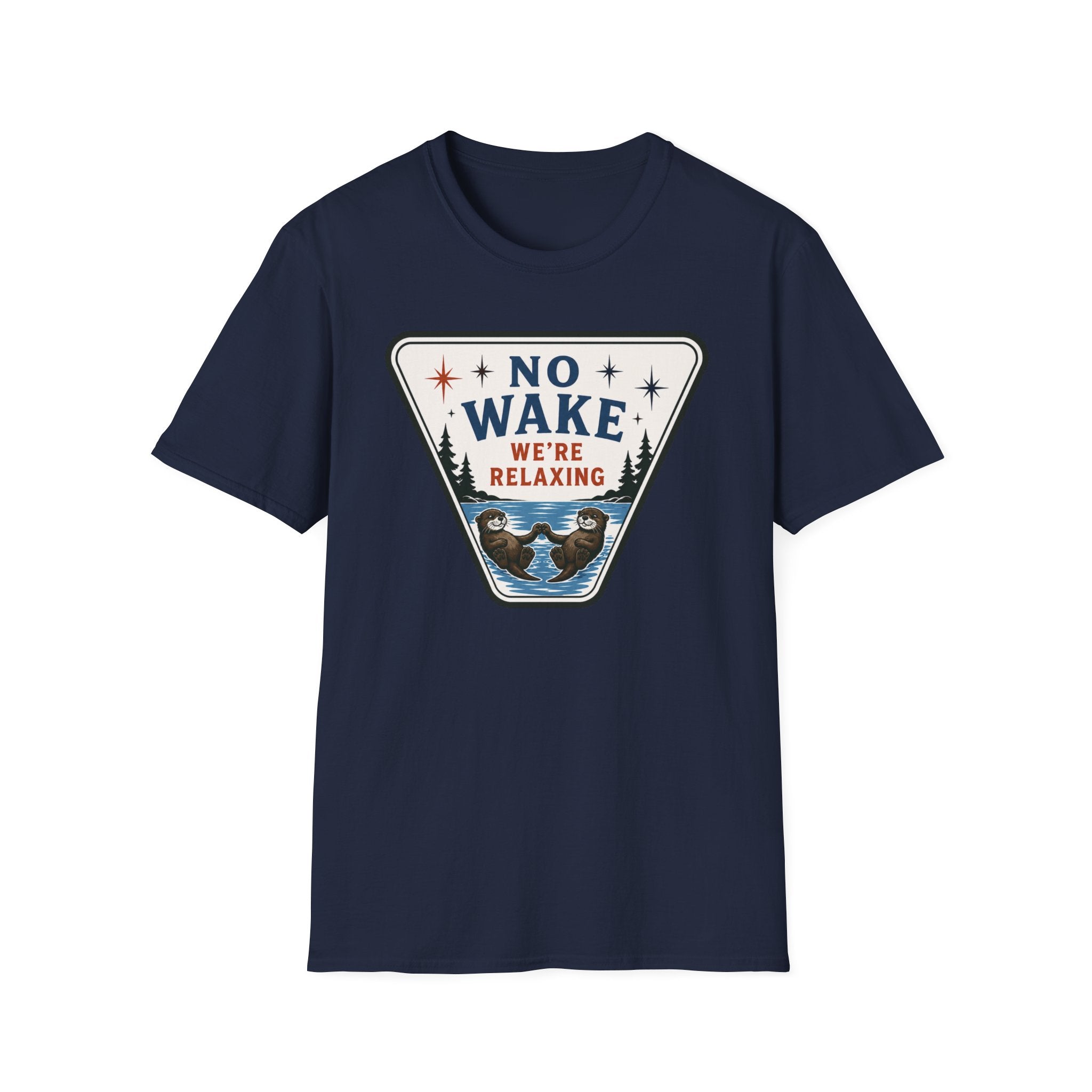No Wake We're Relaxing Graphic Tee