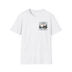 No Shoes, No Schedule, No Problems Graphic Badge Tee
