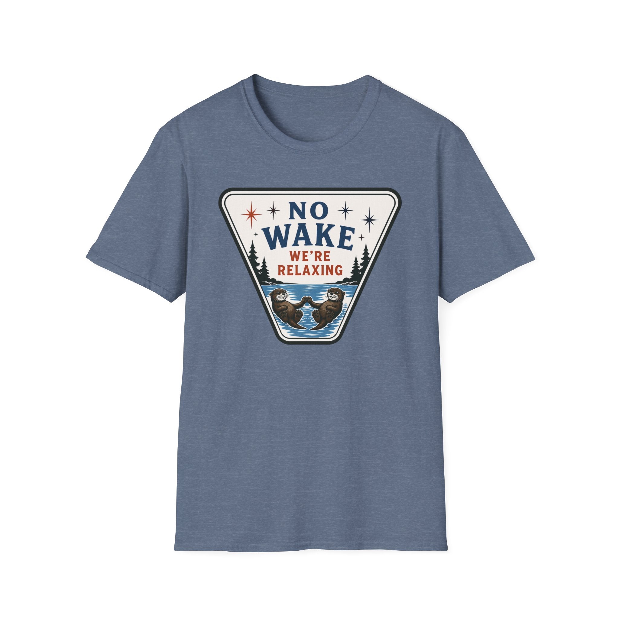 No Wake We're Relaxing Graphic Tee