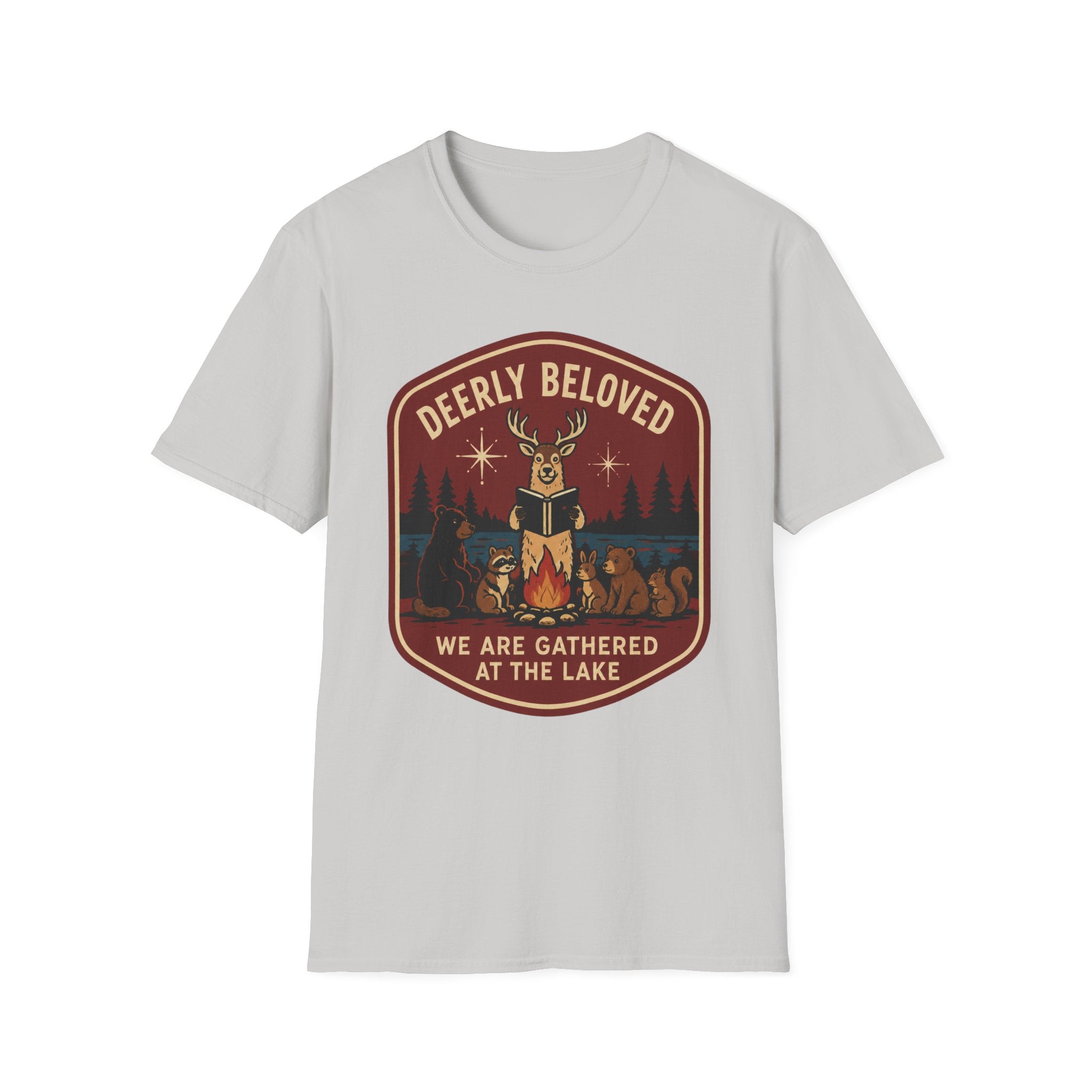 Deerly Beloved We Are Gathered at the Lake Graphic Tee