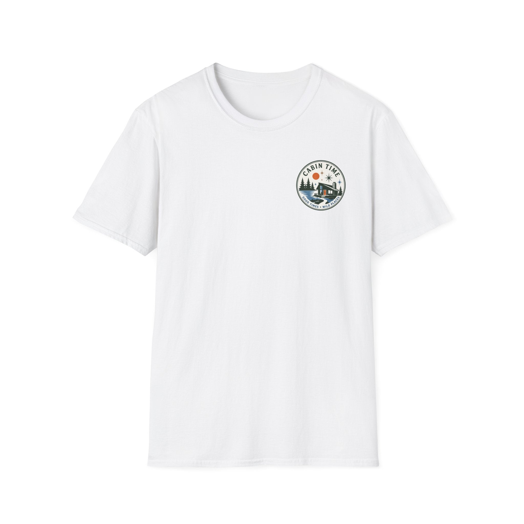 Cabin Time Graphic Badge Tee