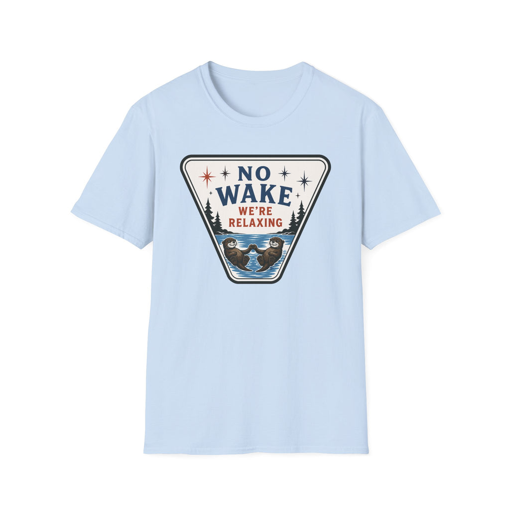 No Wake We're Relaxing Graphic Tee
