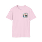No Shoes, No Schedule, No Problems Graphic Badge Tee