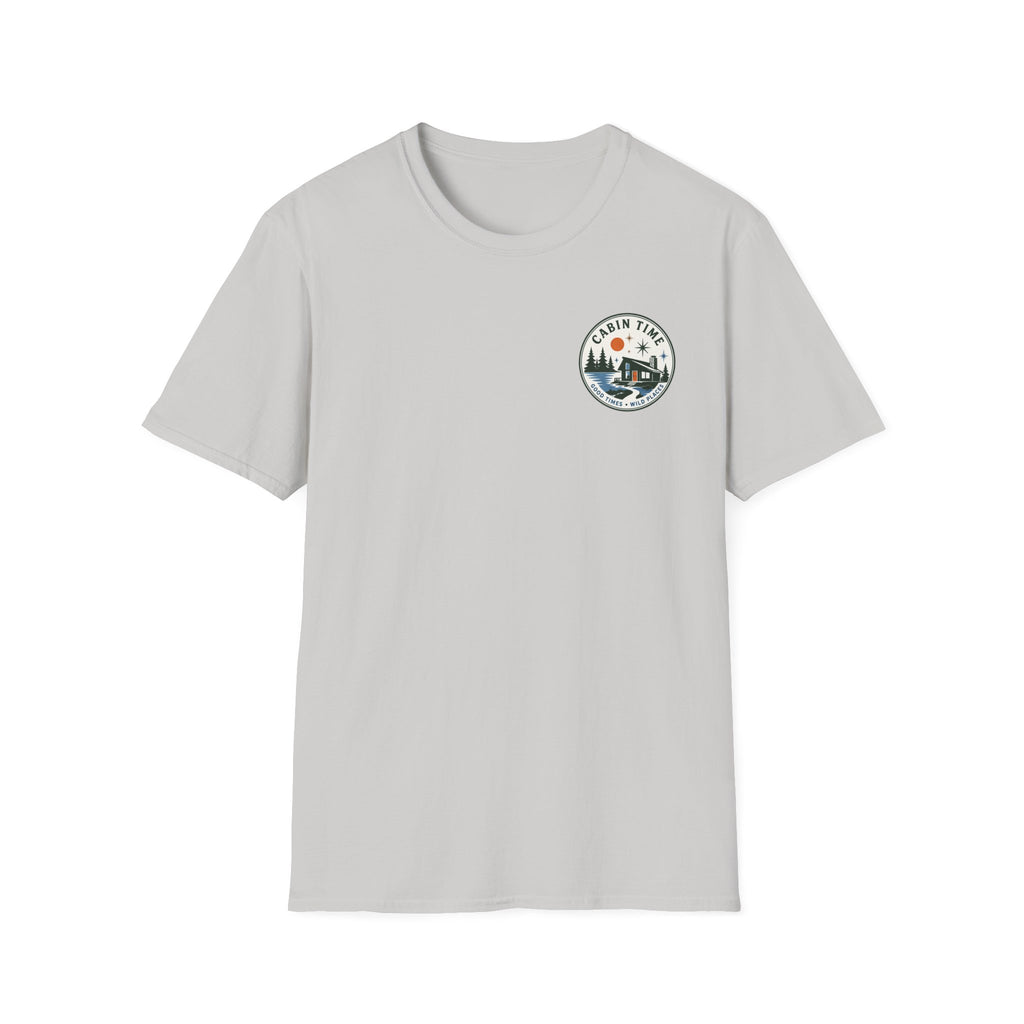 Cabin Time Graphic Badge Tee