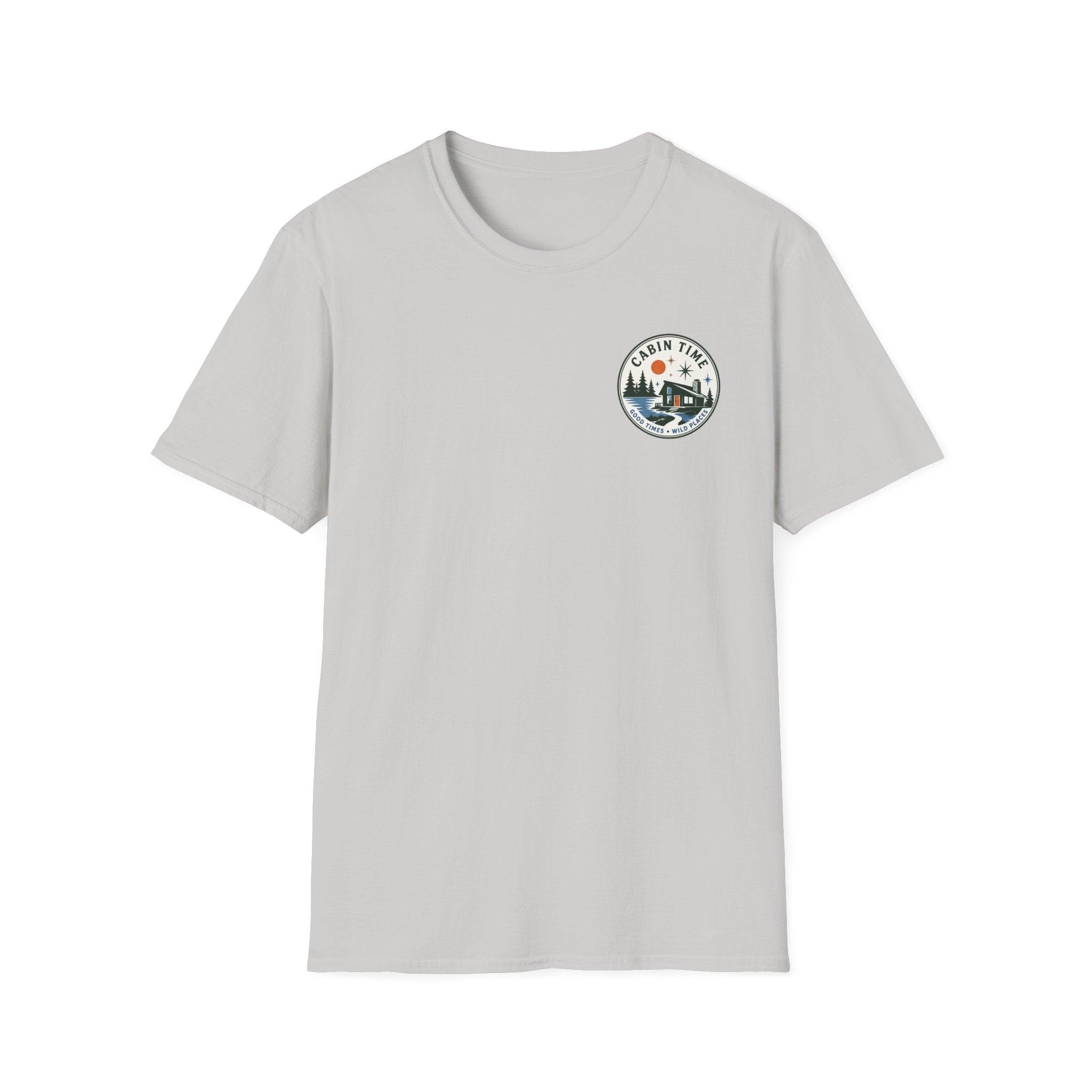 Cabin Time Graphic Badge Tee