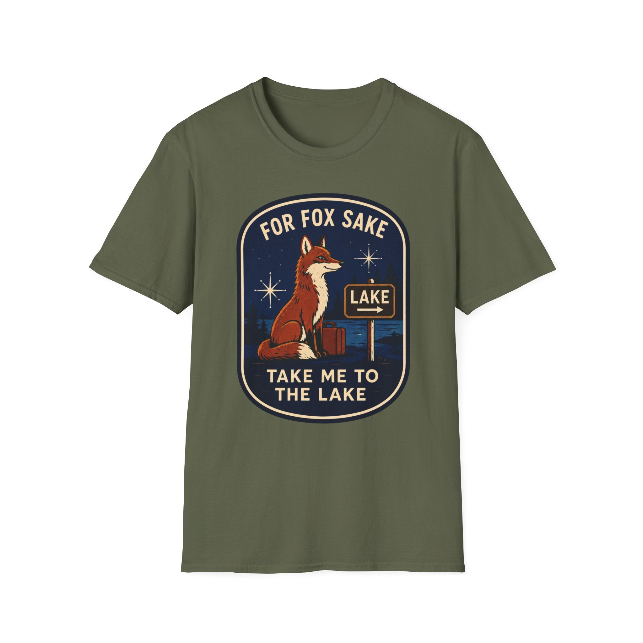 For Fox Sake Take Me to the Lake Graphic Tee