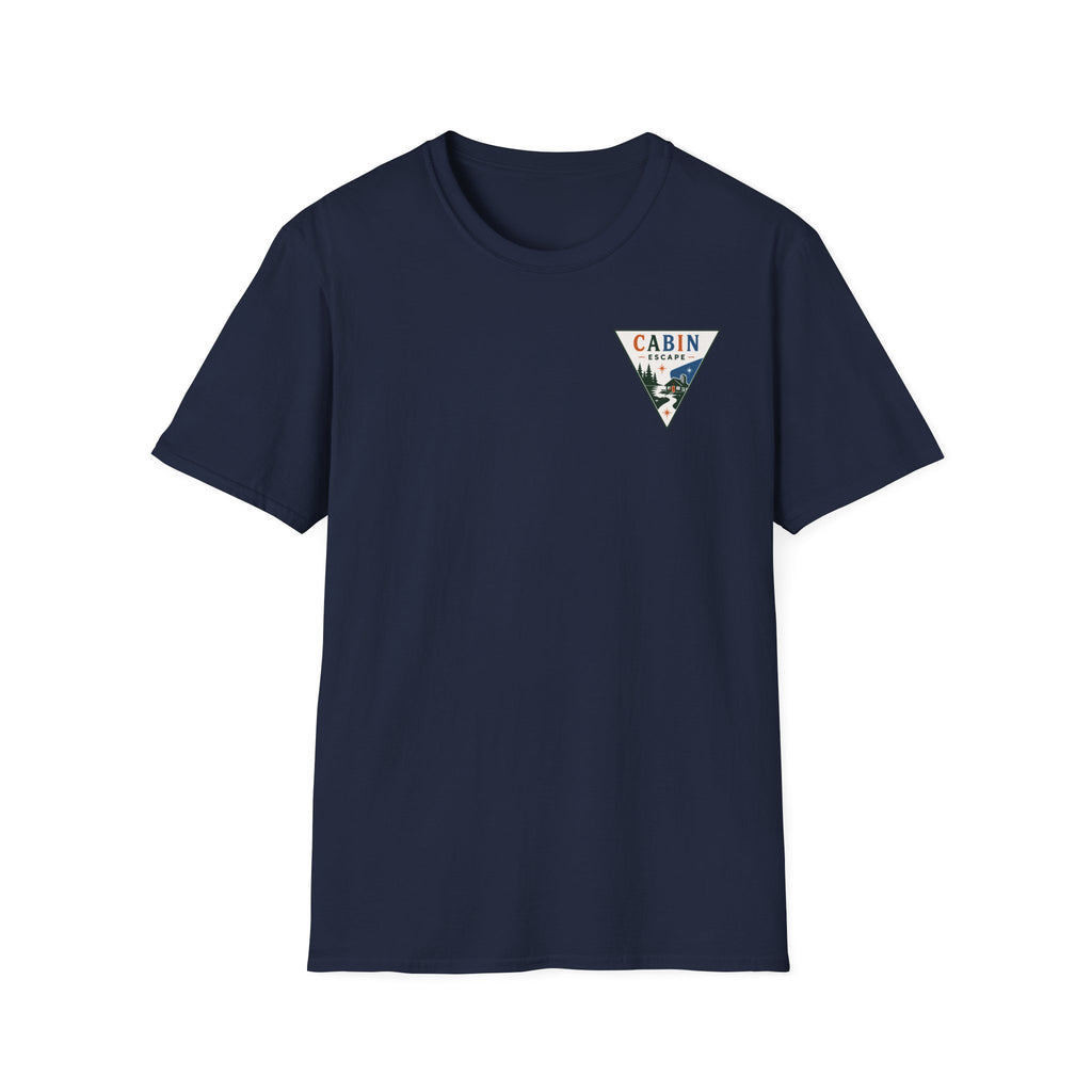 Cabin Escape Triangle Graphic Badge Tee