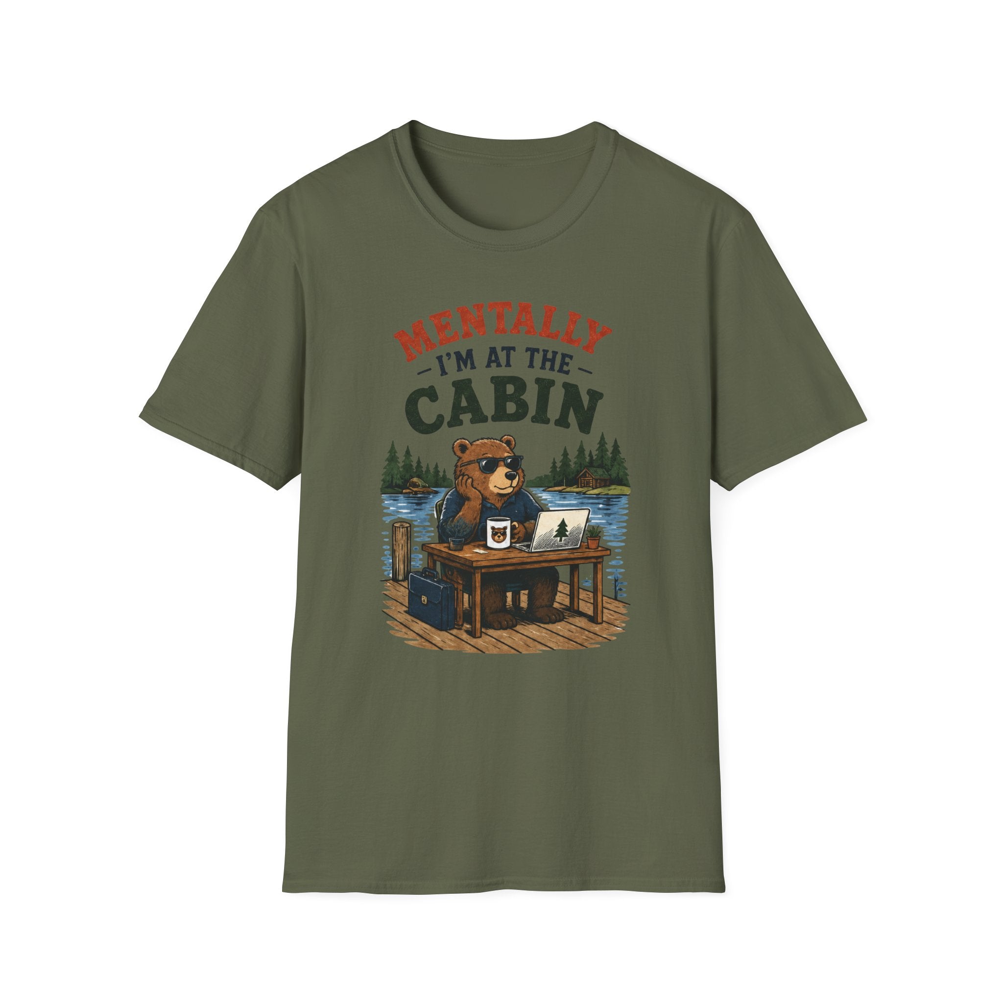 Mentally I’m at the Cabin Graphic Tee
