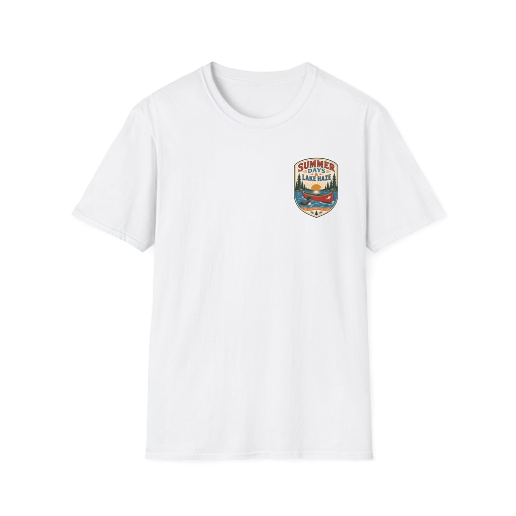 Summer Days & Lake Haze Graphic Badge Tee