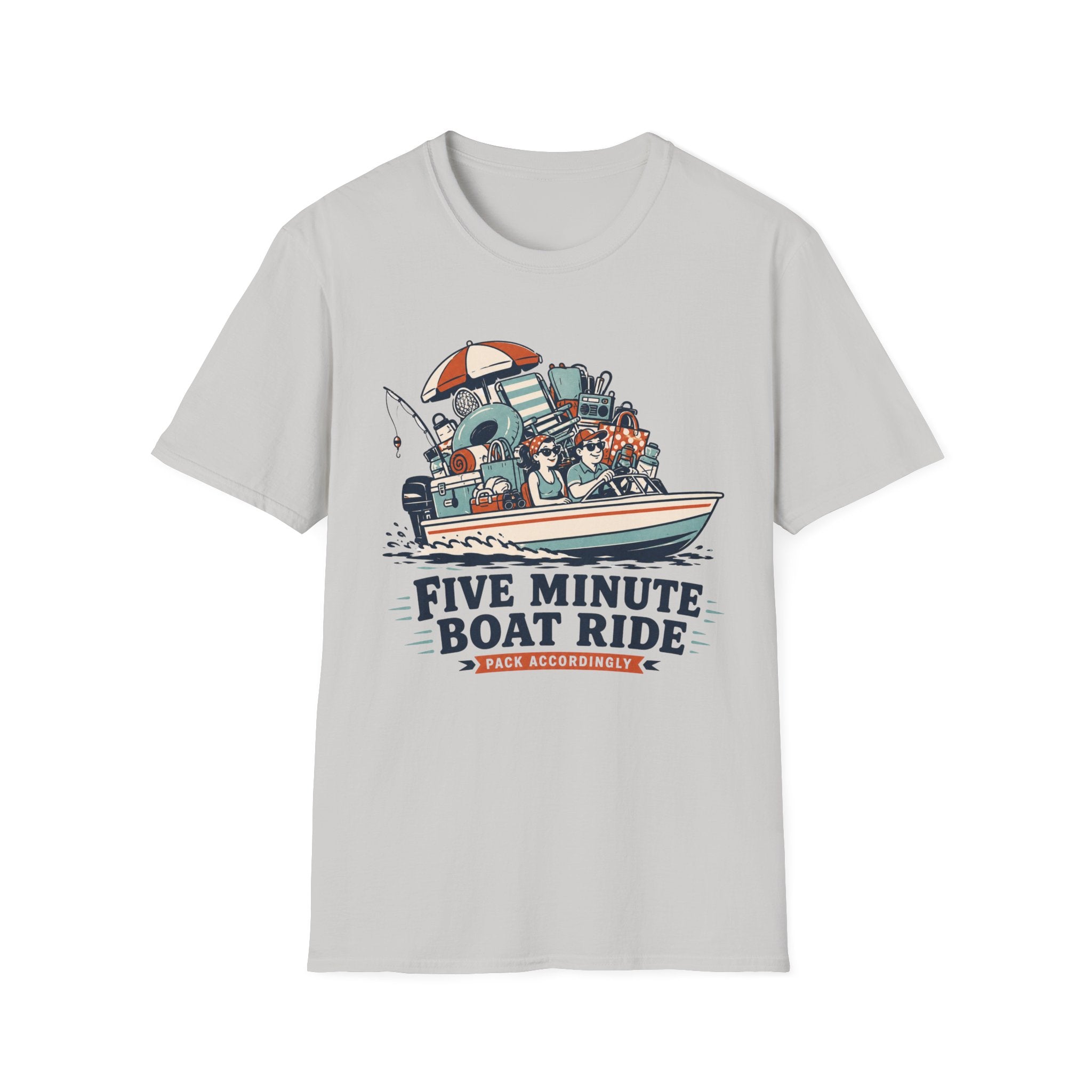 Five Minute Boat Ride Graphic Tee