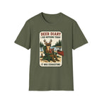 Deer Diary I Did Nothing Today Graphic Tee