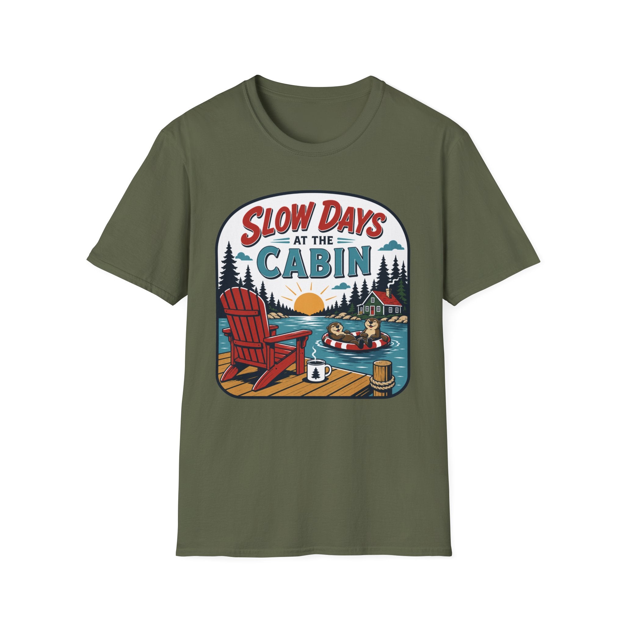 Slow Days at the Cabin Graphic Tee