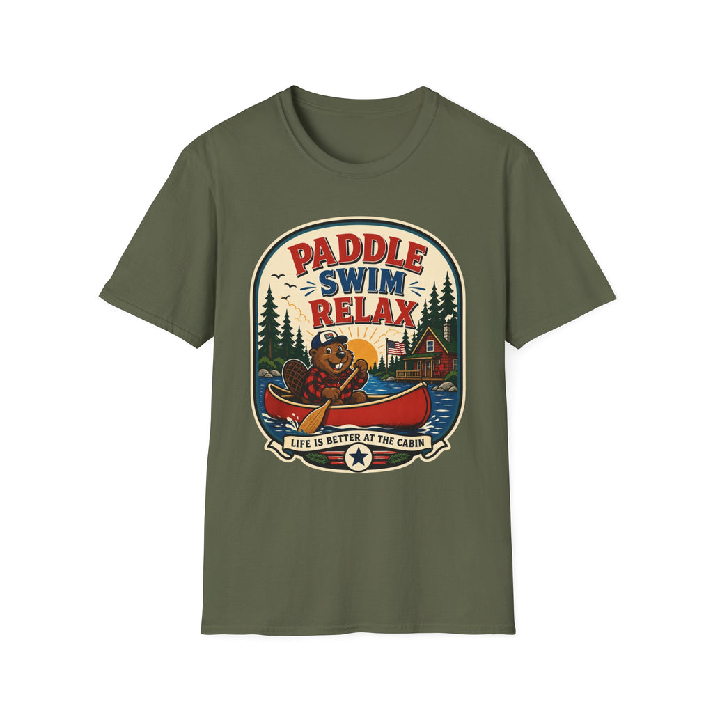 Paddle Swim Relax Graphic Tee