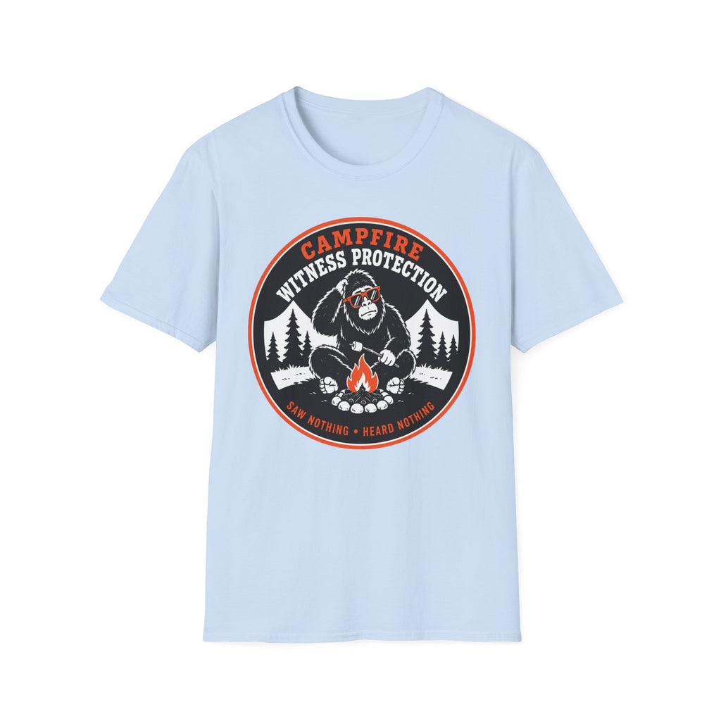 Campfire Witness Protection Graphic Tee
