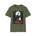 Campfire Legends T-Shirt — Bigfoot, UFO & Ghost Outdoor Adventure Tee
