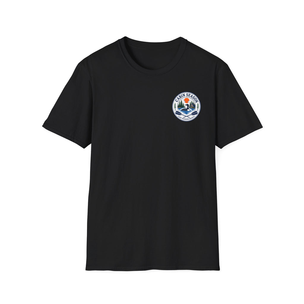 Cabin Season Graphic Badge Tee