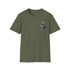 Adventure Calling The Lake Is Waiting Graphic Badge Tee