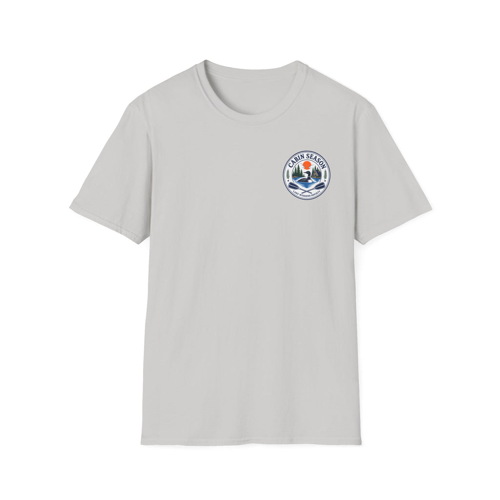 Cabin Season Graphic Badge Tee
