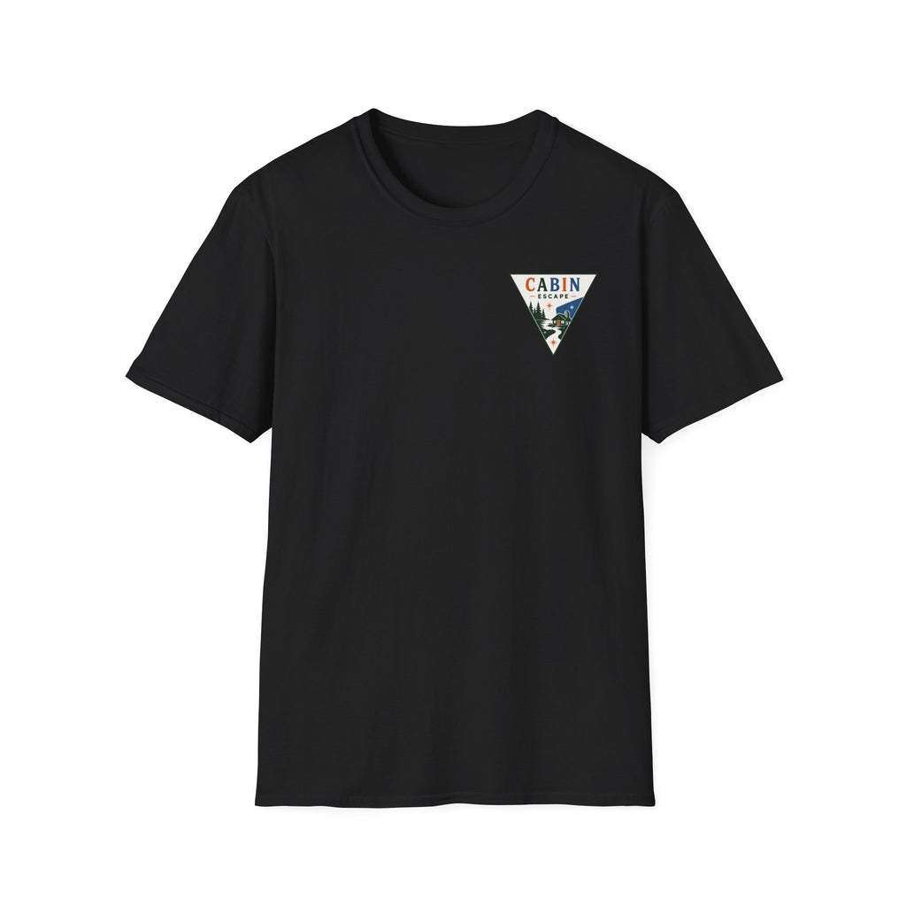 Cabin Escape Triangle Graphic Badge Tee