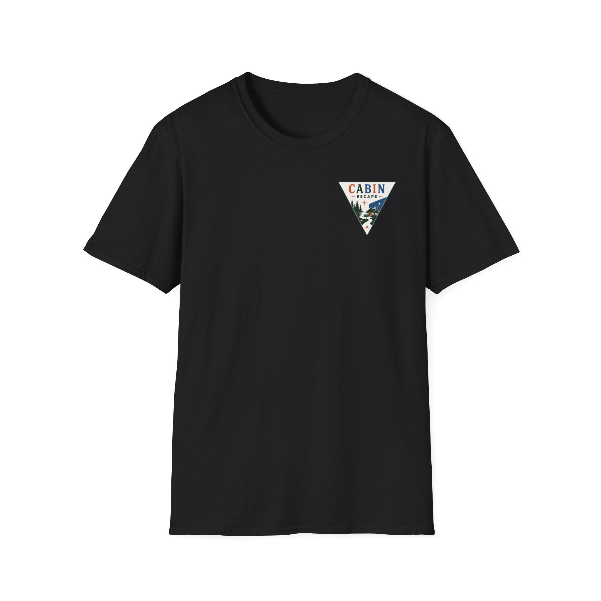 Cabin Escape Triangle Graphic Badge Tee