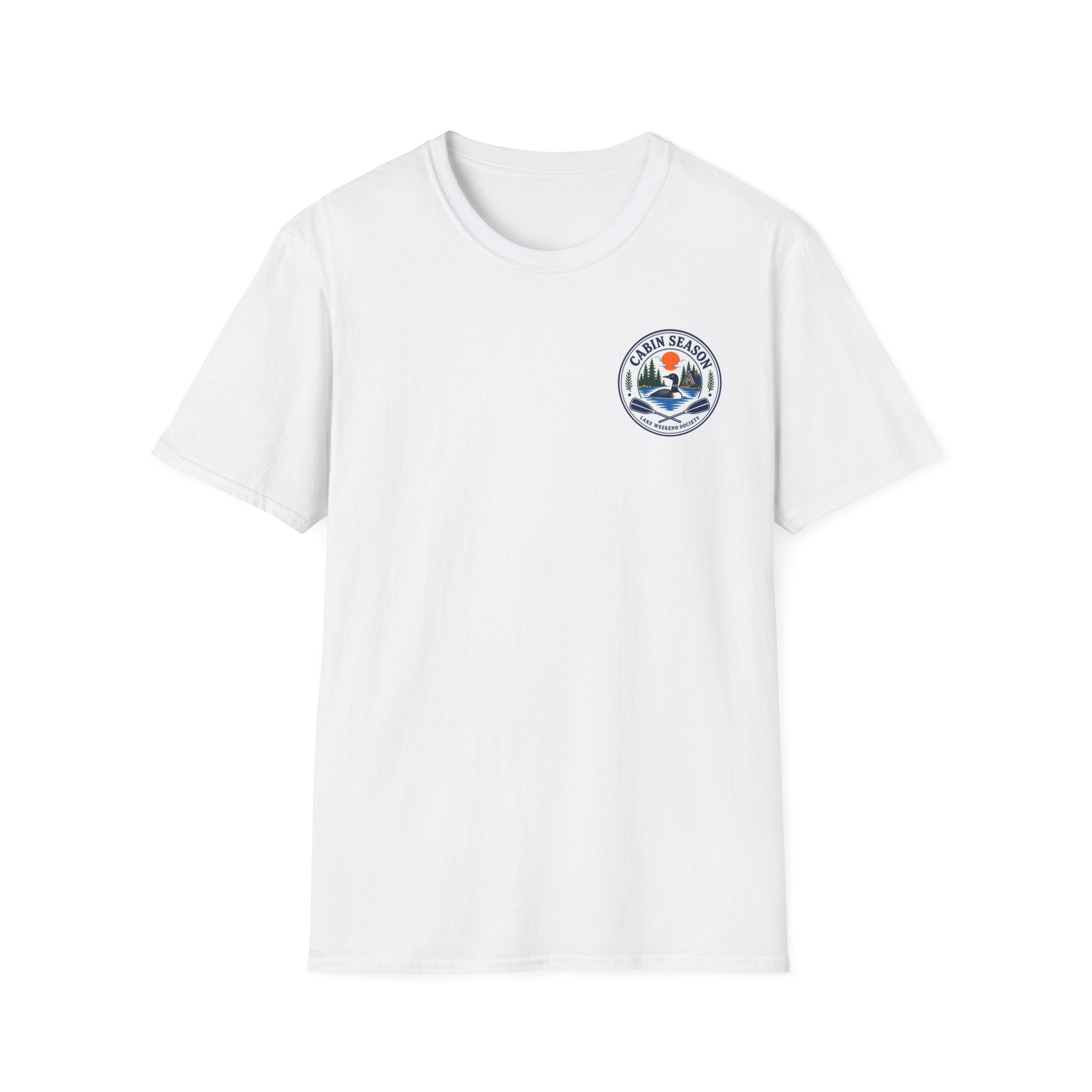 Cabin Season Graphic Badge Tee