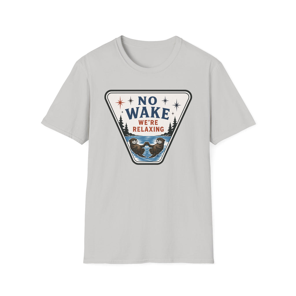 No Wake We're Relaxing Graphic Tee