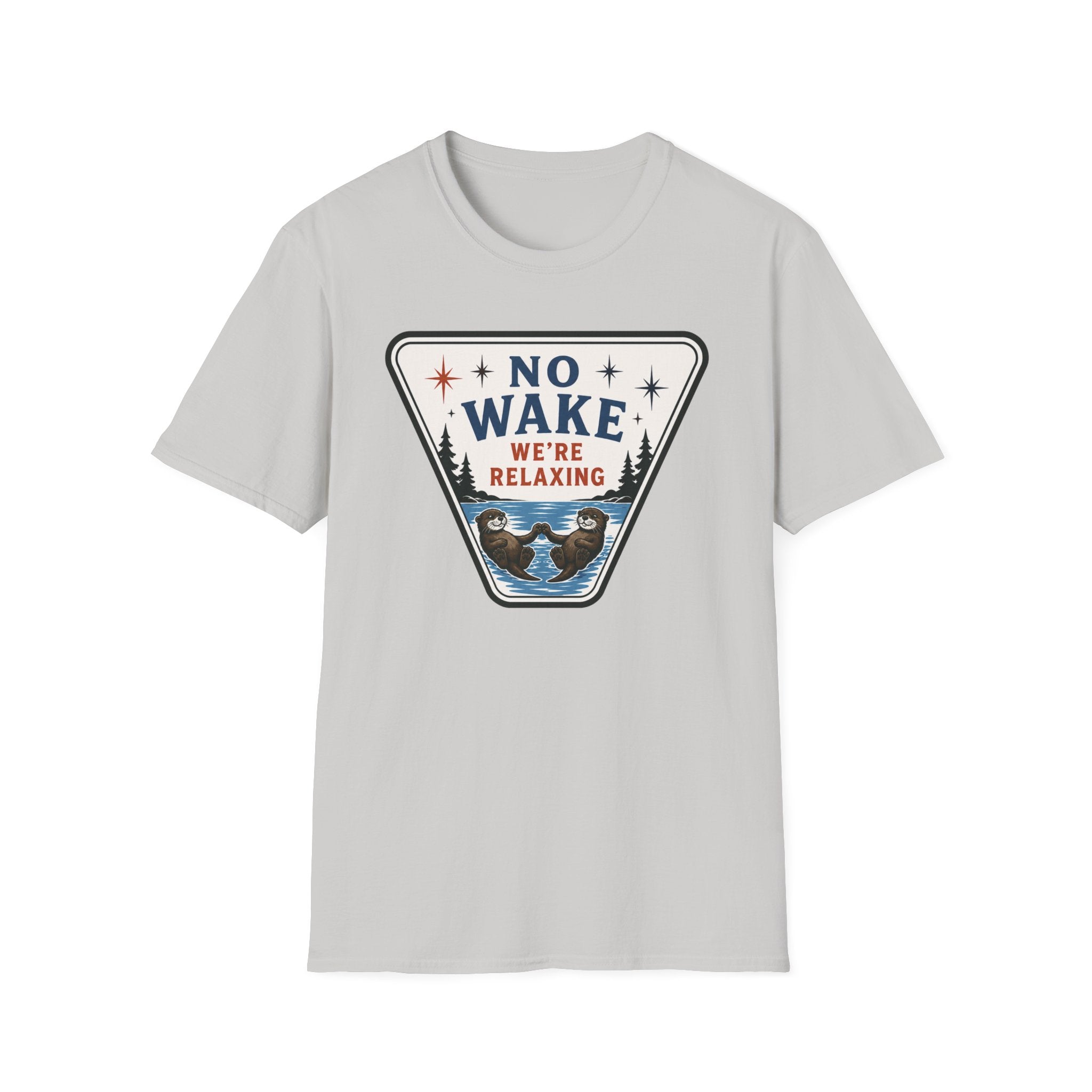No Wake We're Relaxing Graphic Tee