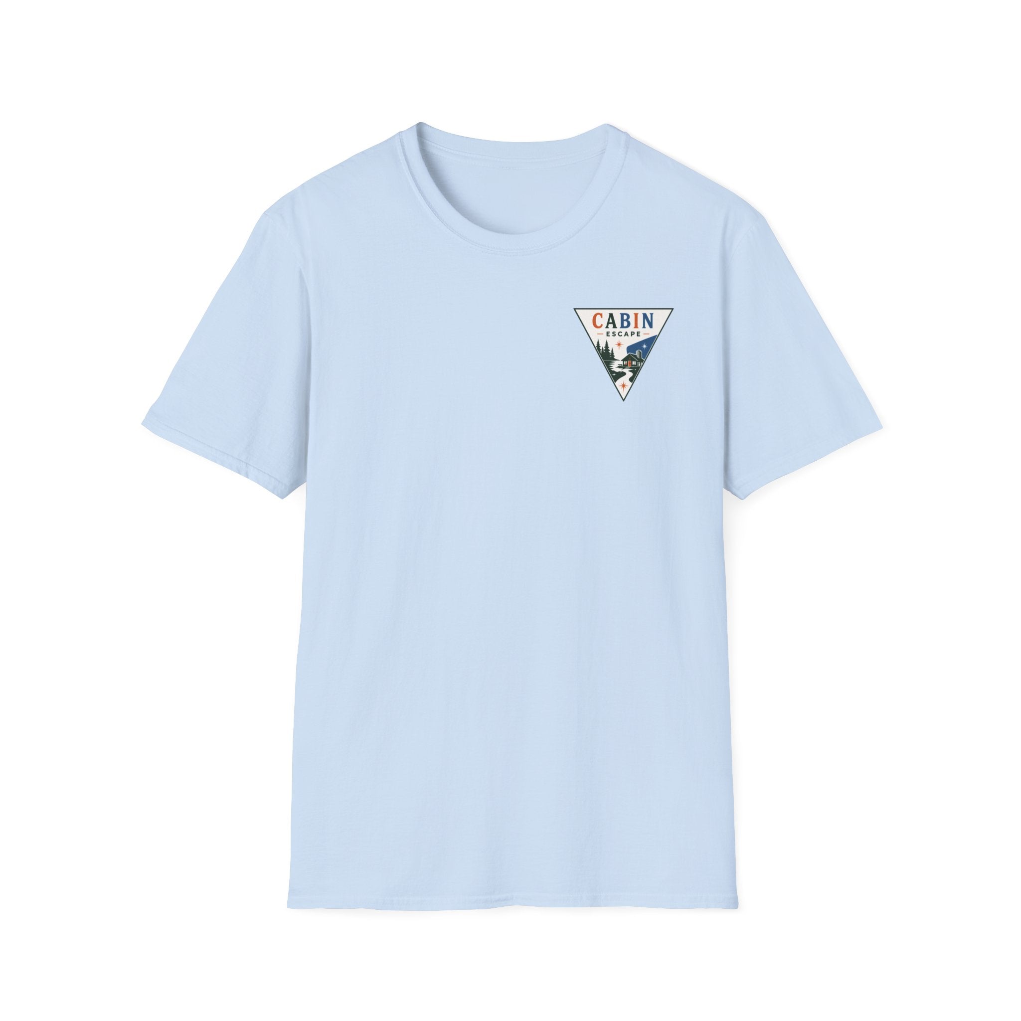 Cabin Escape Triangle Graphic Badge Tee