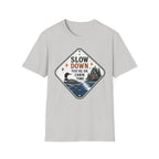 Slow Down You're On Cabin Time Graphic Tee