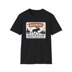 Warning Moose May Be Plotting Something Graphic Tee