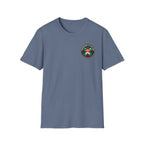 Adventure Is Calling Answer At The Lake Graphic Badge Tee