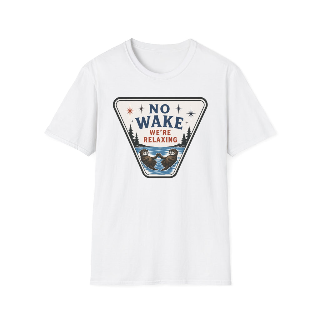 No Wake We're Relaxing Graphic Tee