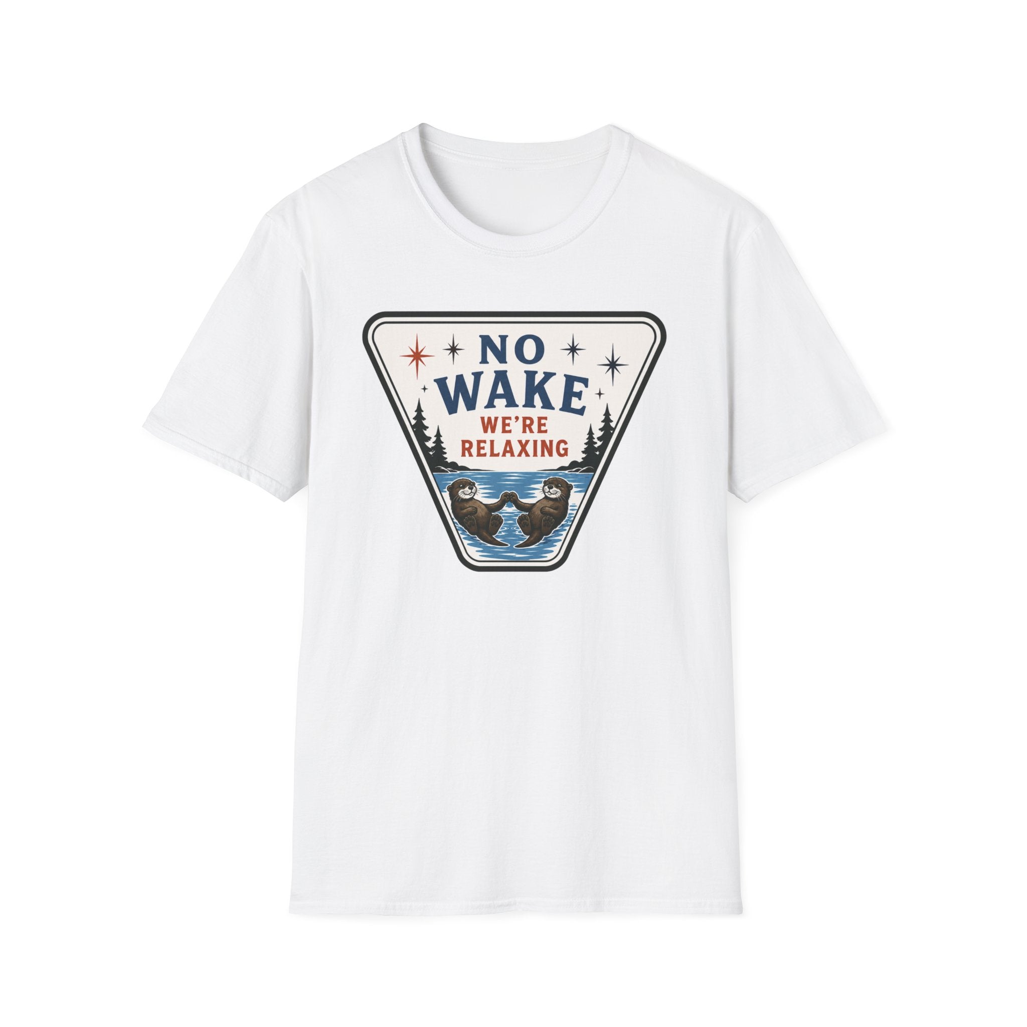 No Wake We're Relaxing Graphic Tee