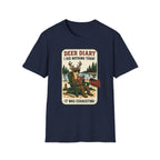 Deer Diary I Did Nothing Today Graphic Tee