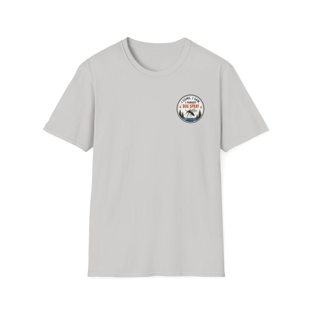 I Came, I Saw, I Forgot Bug Spray Graphic Badge Tee
