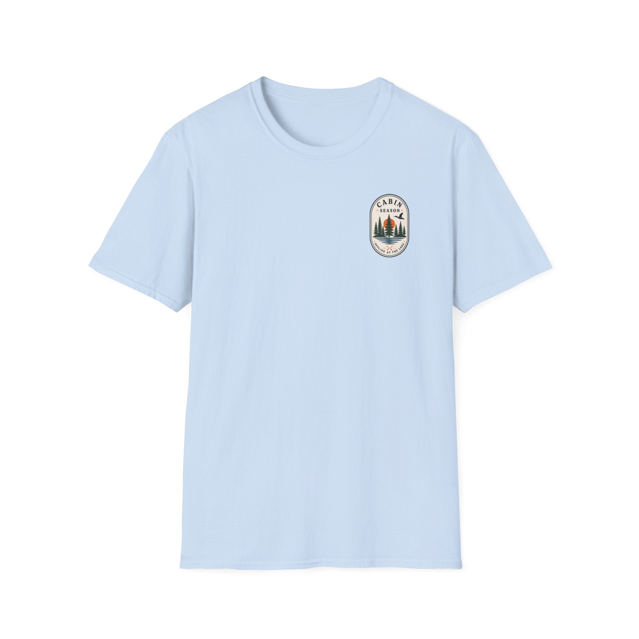 Cabin Retreat Graphic Badge Tee
