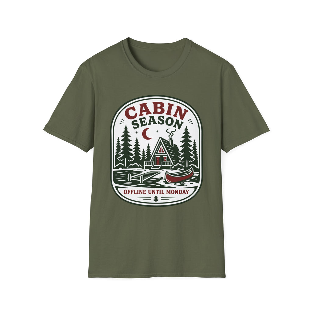 Cabin Season: Offline Until Monday Graphic Tee